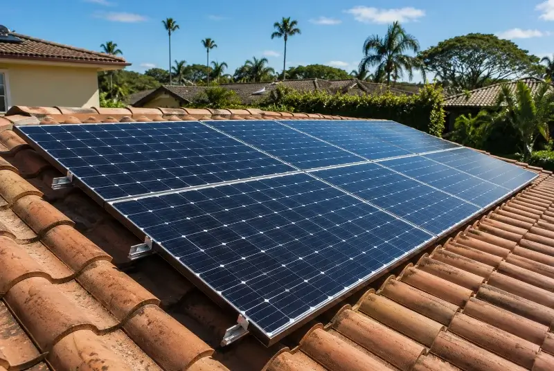 Installation de panneaux solaires à Savennières